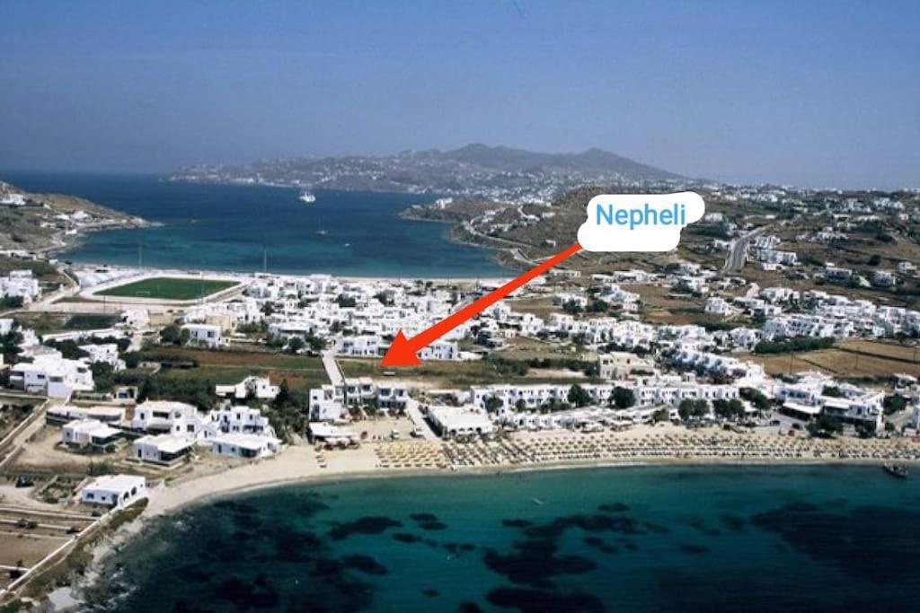 'Nepheli' Mykonean Suite Ornos  Exterior foto